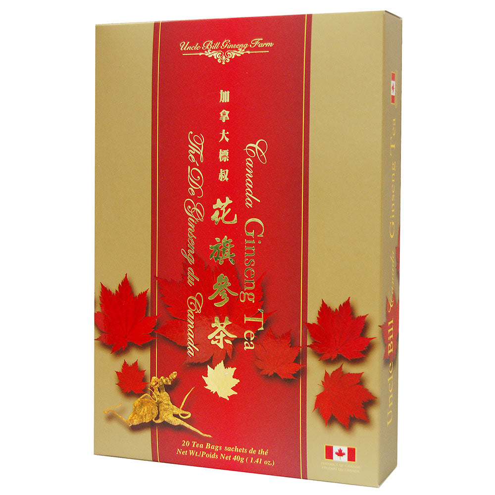 Uncle Bill United Kingdom Ginseng Tea 20 teabags – Shing Hing Food