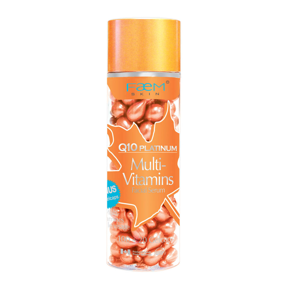 Faem Amazon Faem Skin® Q10 Platinum Multivitamins 120 Gelcaps – Shing Hing Food