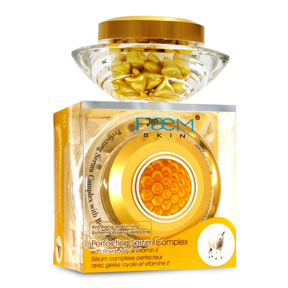 Faem Amazon Faem Skin® Perfecting Serum Complex with Royal Jelly & Vitamin E 50 Ca ...